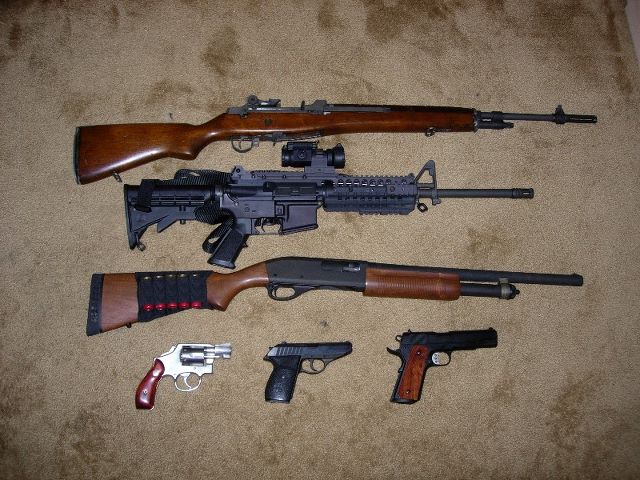 types of guns